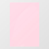 シンプルミニマル無地の色カスタムパステルカスタムth ウィンドウサイン (シート)