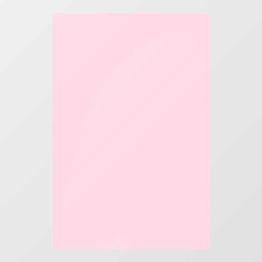 シンプルミニマル無地の色カスタムパステルカスタムth ウィンドウサイン (シート)