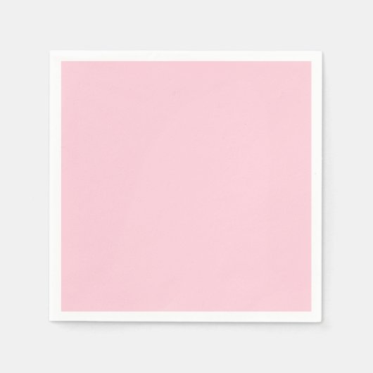 シンプルミニマル無地の色カスタムパステルカスタムth スタンダードカクテルナプキン (正面)