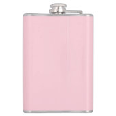 シンプルミニマル無地の色カスタムパステルカスタムth フラスク (裏面)