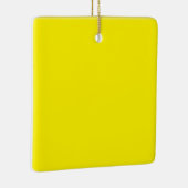 シンプルミニマル無地の色カスタム色 セラミックオーナメント (右)