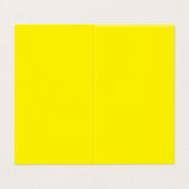 シンプルミニマル無地の色カスタム色 名刺 (外部フラット)