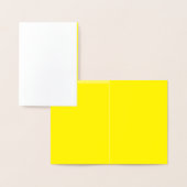 シンプルミニマル無地の色カスタム色      箔カード (ディスプレー)