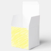 シンプルミニマル無地の色カスタム黄色パステル フェイバーボックス (オープン)
