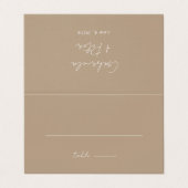 シンプルミニマル結婚リスト座席表 (外部フラット)