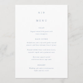 シンプルミニマル結婚リスト メニュー