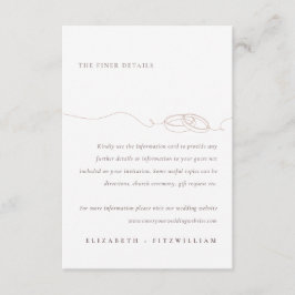 シンプルミニマル結婚リングや輪 | 赤面結婚の情報 エンクロージャーカード