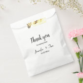 シンプルミニマル結婚感謝していバッグ フェイバーバッグ (封をした状態)