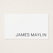 シンプルミニマル編集可能な名前またはその他の文字 (正面)