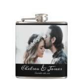 シンプルミニマル黒書跡の写真名 フラスク (正面)