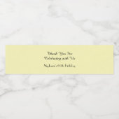 シンプルミニマル60thバースデーパーティイ淡い色のロー ペットボトルラベル (シングルラベル)