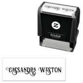 シンプルミニマル#16名のみ セルフインキングスタンプ (インサイチュ)