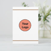 シンプルミニマルBUSIロゴの追加カスタム文字 (スタンド正面)