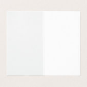 シンプルミニマルBUSIロゴの追加カスタム文字 名刺 (内部フラット)