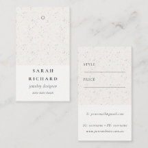 シンプルミニマルCeramic Texture Priceラベル名