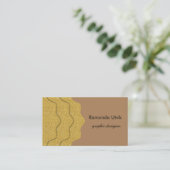 シンプルミニマルClean Business Card 名刺 (スタンド正面)