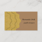 シンプルミニマルClean Business Card 名刺 (正面)