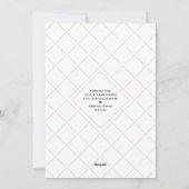 シンプルミニマルMerry Christmas Photo Holiday Card シーズンカード (裏面)