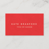 シンプルミニマルSNSモダンのニュース 名刺 (正面)