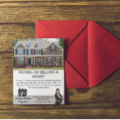 シンプルミニマ実在的な不動産販売 ポストカード