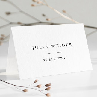 シンプルミニマ結婚リスカスタムト護衛 プレイスカード