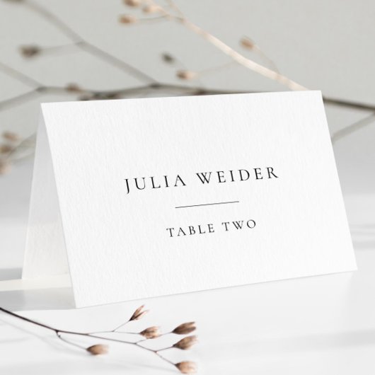 シンプルミニマ結婚リスカスタムト護衛 プレイスカード