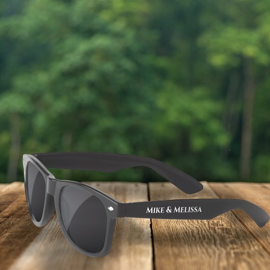 シンプルミニマ結婚リストタイポグラフィミニマル サングラス