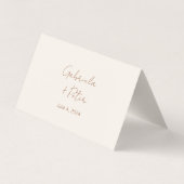 シンプルミニマ結婚リスト座席表 (裏面)