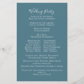 シンプルミニマ結婚リスト式テンプレート (裏面)