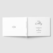 シンプルミニマ結婚リスト ゲストブック (全面)