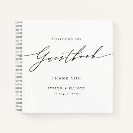 シンプルミニマ結婚リスト ノートブック