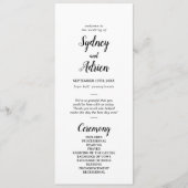 シンプルミニマ結婚リスト プログラム (正面)