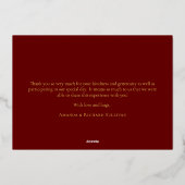 シンプルミニマ結婚リスト 箔シーズンカード (裏面)