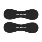 シンプルメッセージの白黒文字テンプレート 野球ボール (パネル)