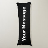 シンプルメッセージの追加 ボディピロー (正面縦)