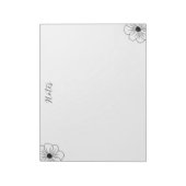 シンプルメモ帳 ノートパッド (回転)