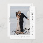 シンプルメモ編集可能な色日付はがきを保存 ポストカード (正面/裏面)