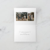 シンプルメリークリスマススクリプト3写真 シーズンカード (内部)