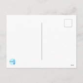 シンプルメリークリスマスホリデーカード シーズンポストカード (裏面)