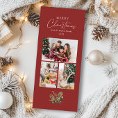 シンプルメリークリスマス緑の写真集 シーズンカード