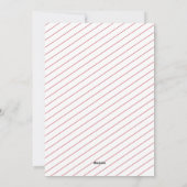 シンプルメリーモダンクリスマス シーズンカード (裏面)