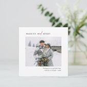 シンプルメリー結婚したPhoto Square シーズンカード (スタンド正面)