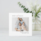 シンプルメリーBright Family Photo Square シーズンカード (スタンド正面)