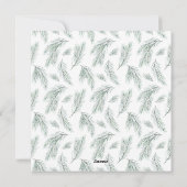 シンプルメリーBright Family Photo Square シーズンカード (裏面)