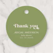 シンプルモスグモーリーンイン フェイバータグ (正面)