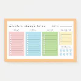 シンプルモダンすべきこと ポストイット