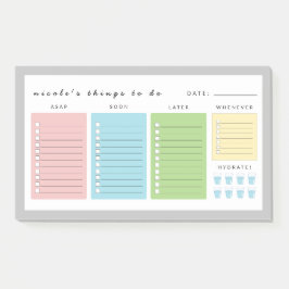 シンプルモダンすべきこと ポストイット