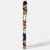 シンプルモダンな六角形のマルチフォトコラージュ Case-Mate iPhoneケース (裏面 / 右)