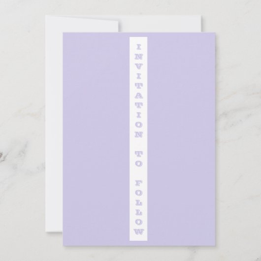 シンプルモダンはっきりしたタイポグラフィ写真結婚の セーブザデート (裏面)