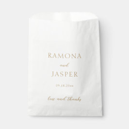 シンプルモダンはっきりした結婚金ゴールド フェイバーバッグ